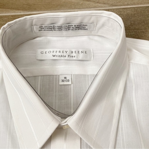 NWT Geoffrey Beene Wrinkle Free Long Sleeve Shirt - Picture 2 of 3